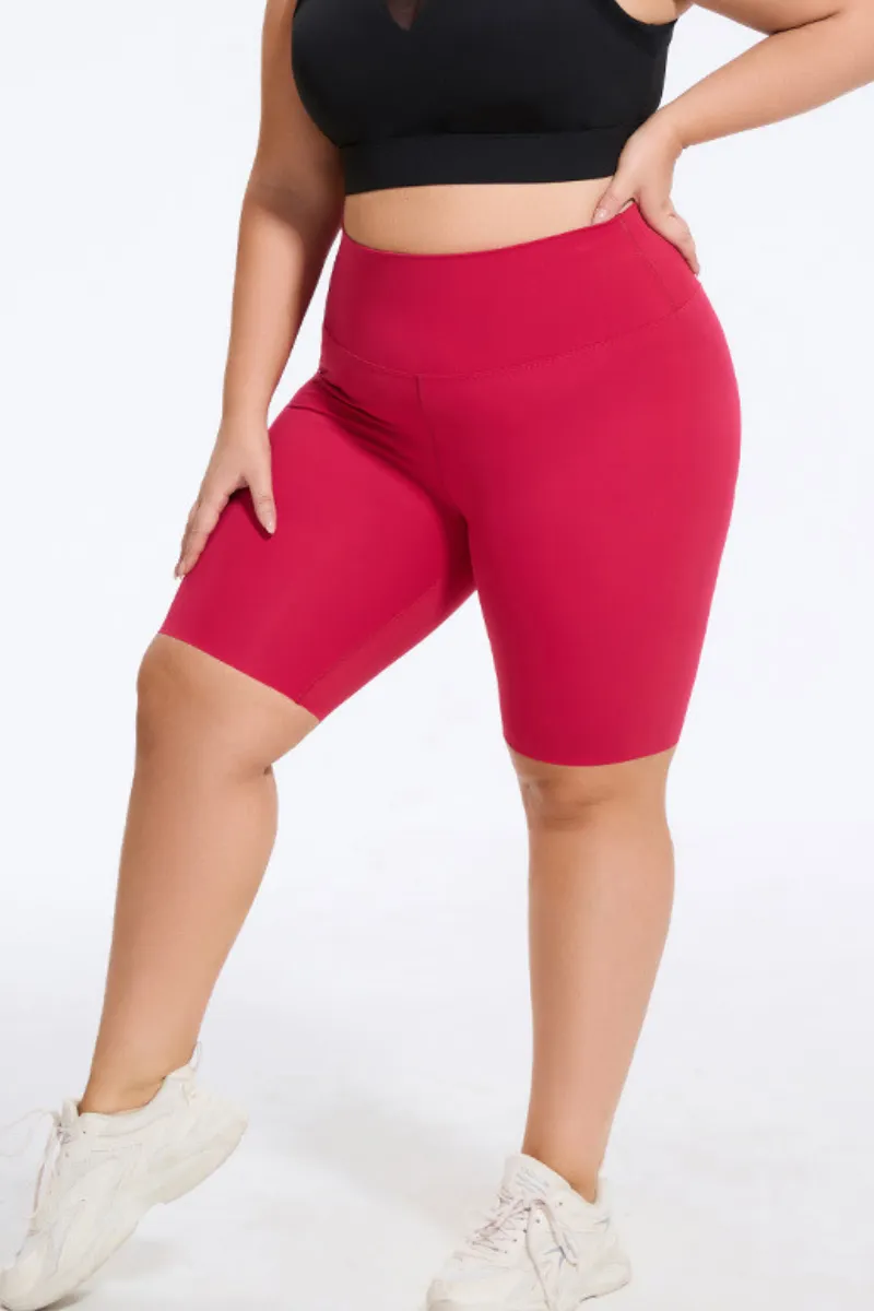 High-Waist Flared Sculpting Running Capri Leggings