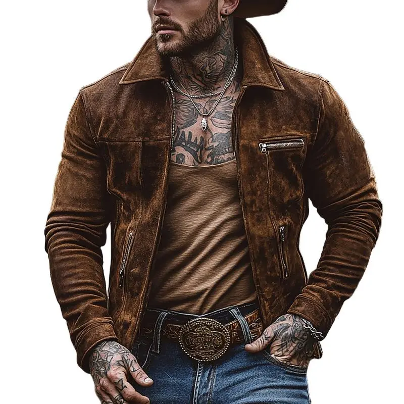 Tailored Utility Zip Jacket