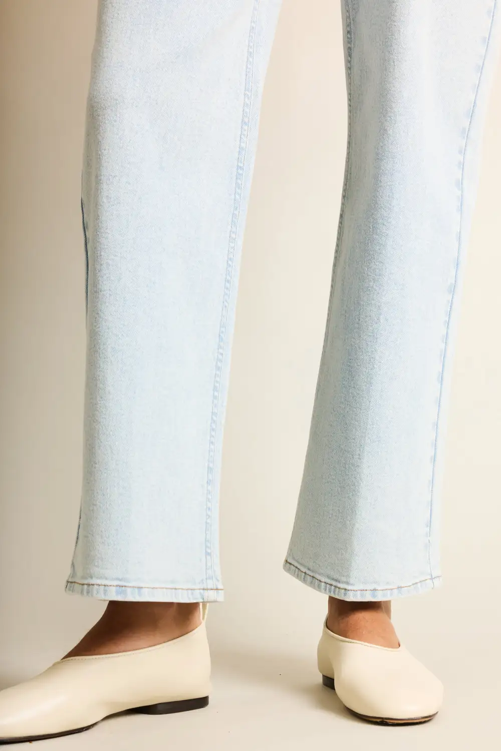 Women's Relaxed Slim Flare Wide Leg Jeans