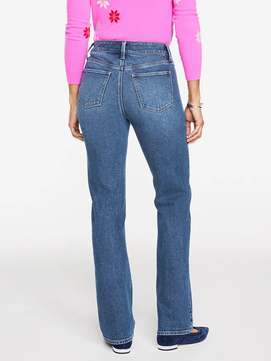 Women'S Casual  Sparkle Flared Denim Pants