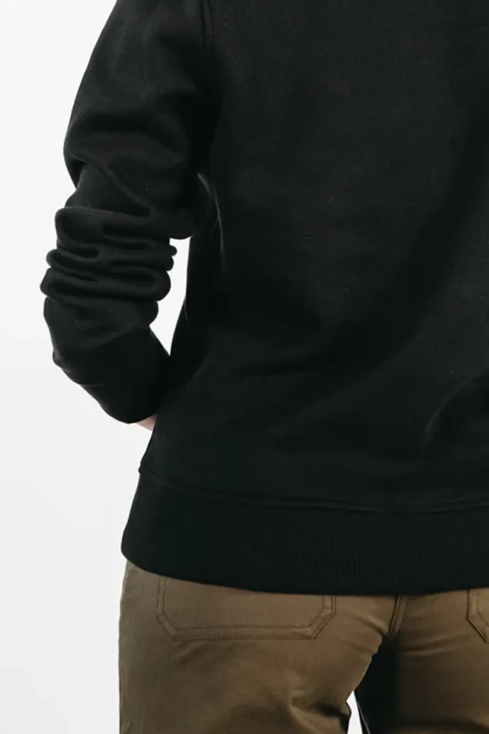 The Comfort Black Sweatshirt