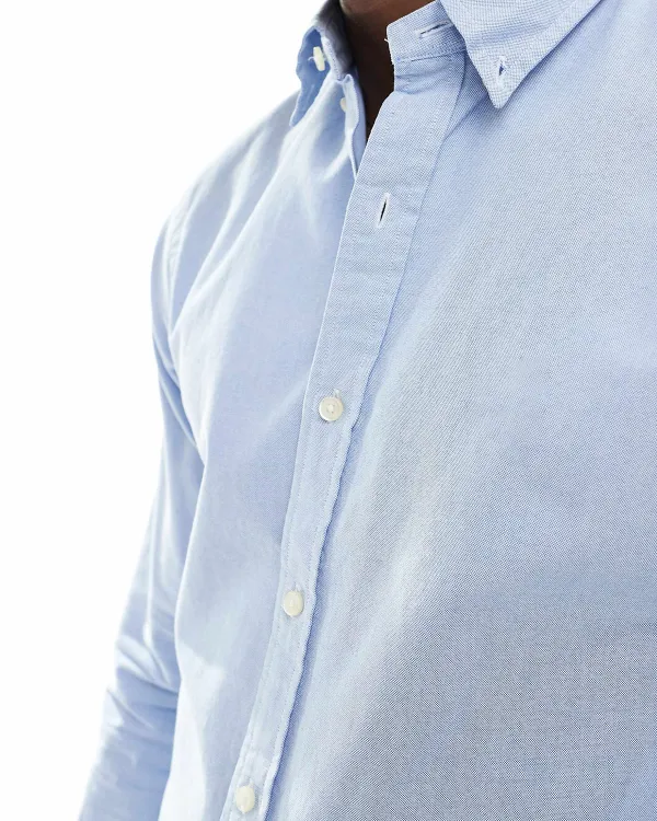 Oxford Shirt In Slim Fit Blue