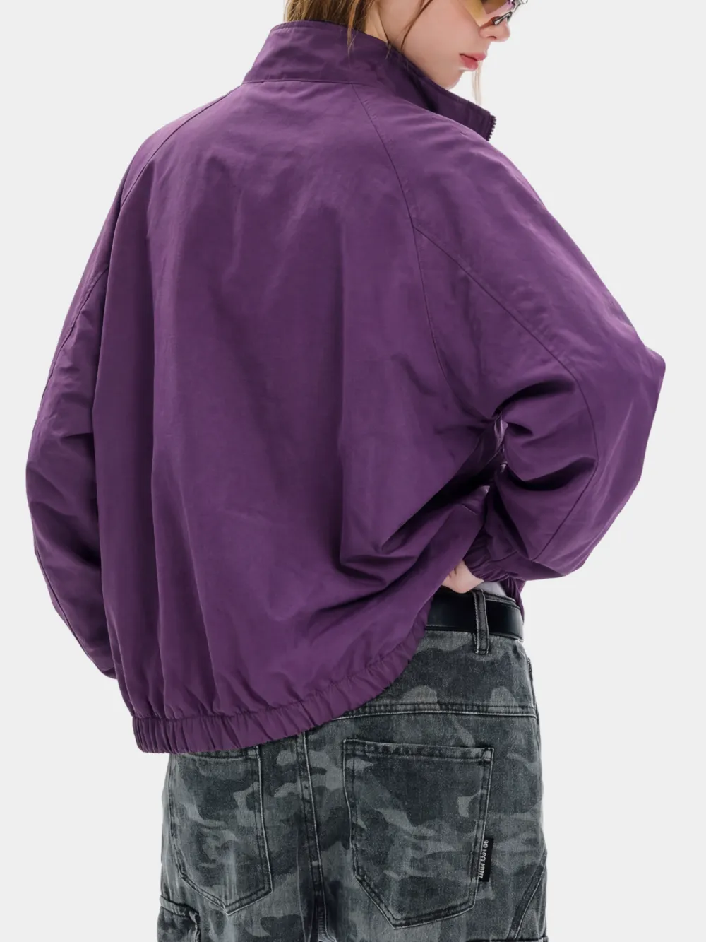 Alpine Utility Wind Resistant Stand Collar Color Block Outdoor Utility Jacket