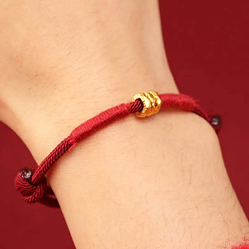 Ring Design Handmade Braided Rope Bracelet Anklet