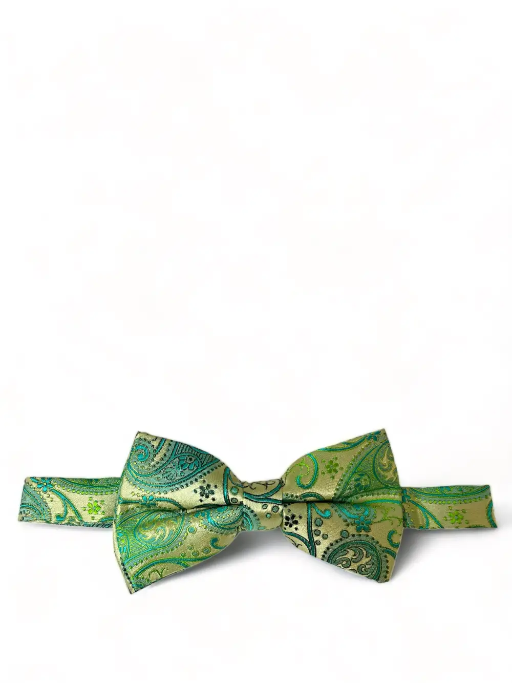 Modern Paisley Silk Bow Tie