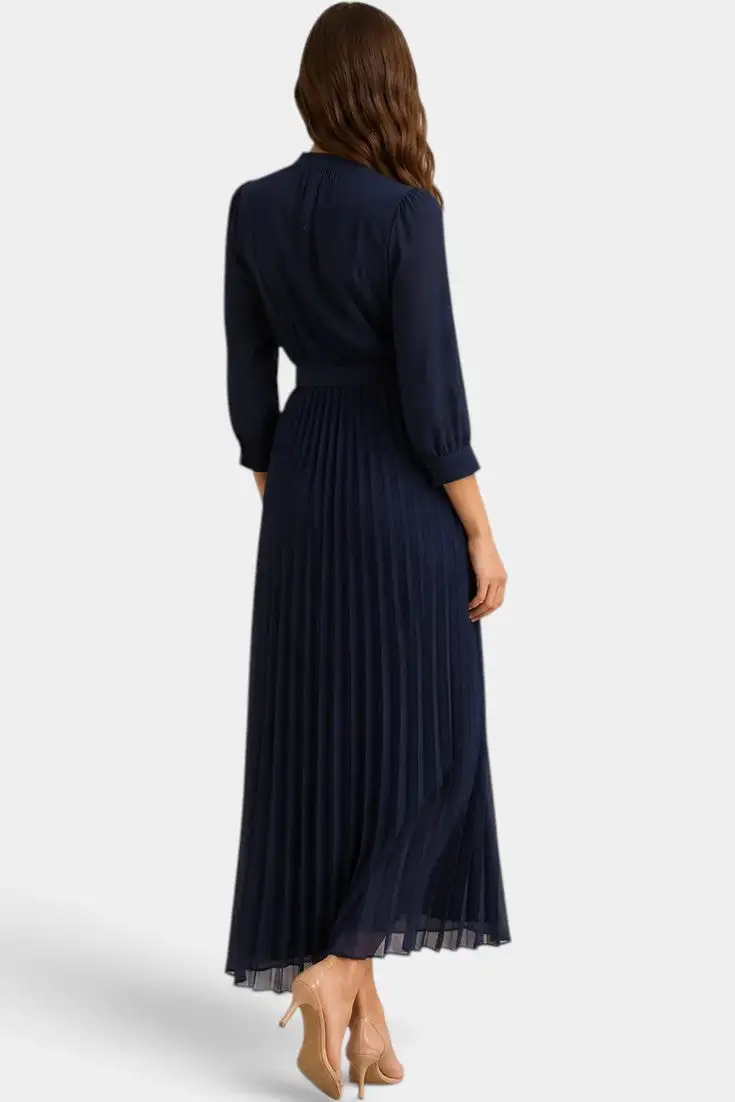 Floral-Lace Maxi Dress