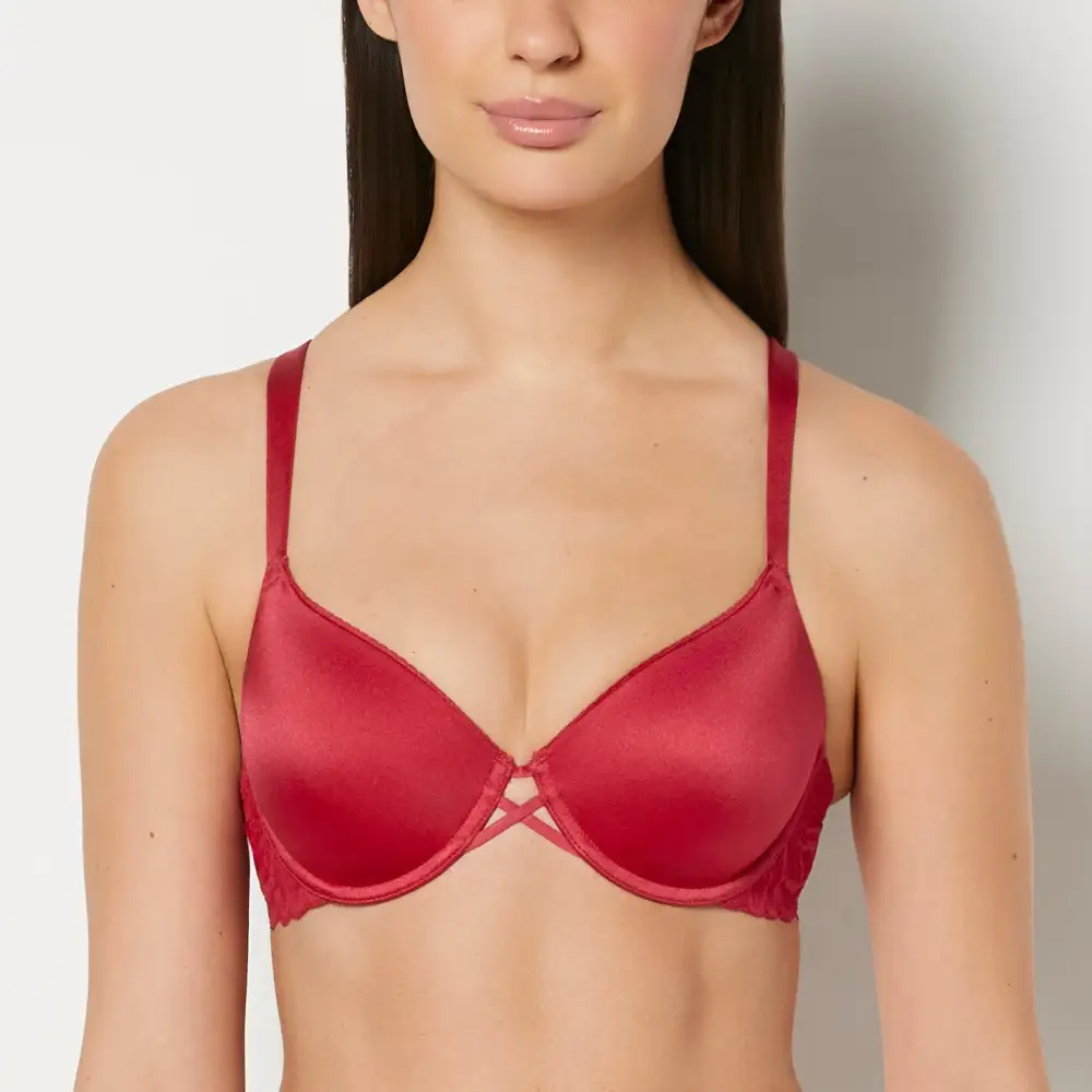 Signature Lightly Lined Full Coverage Bra With Lush Lace Wing