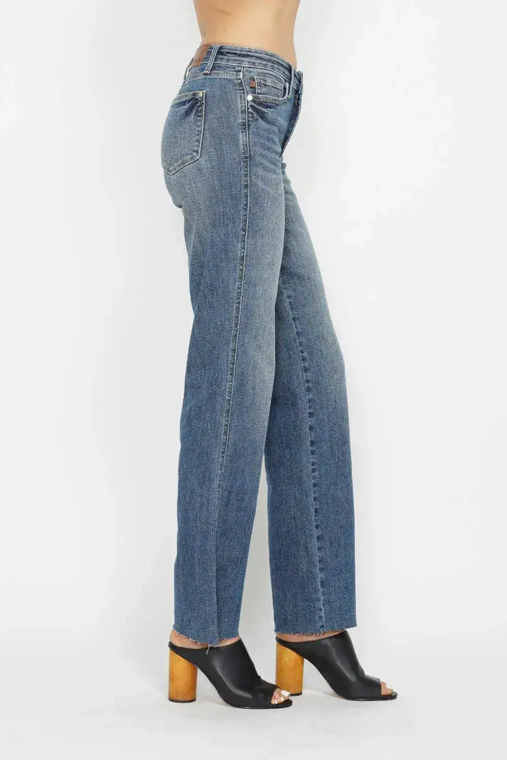 Cotton Stretch Tummy-Control Denim Jeans