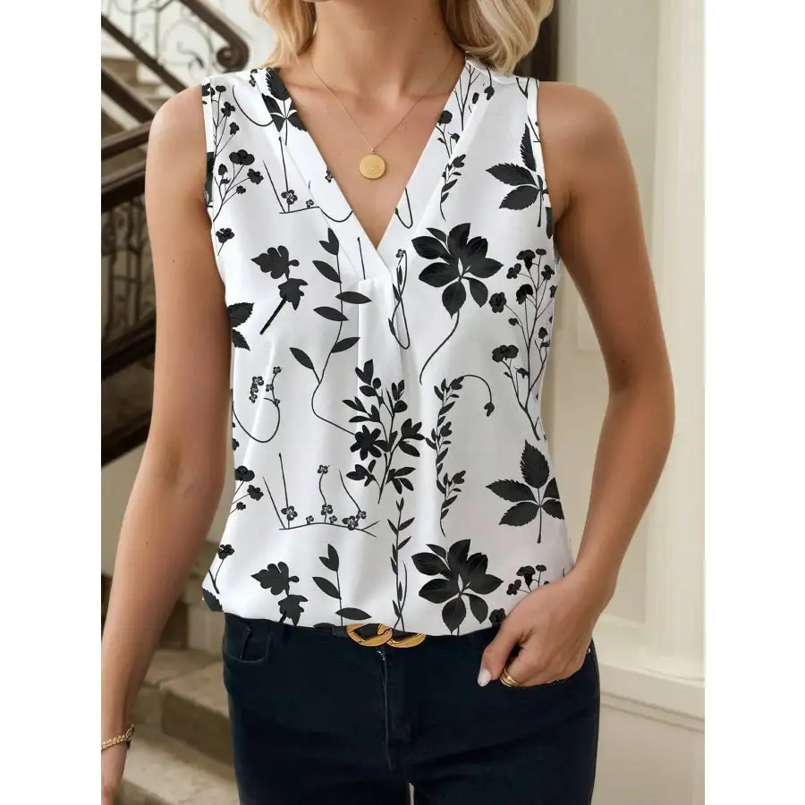 V Neck Tank