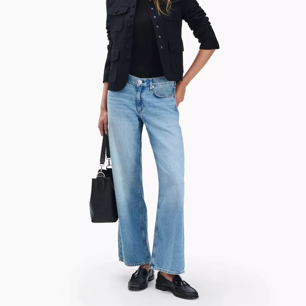 Straight-Leg Ankle-Length Women's Jeans