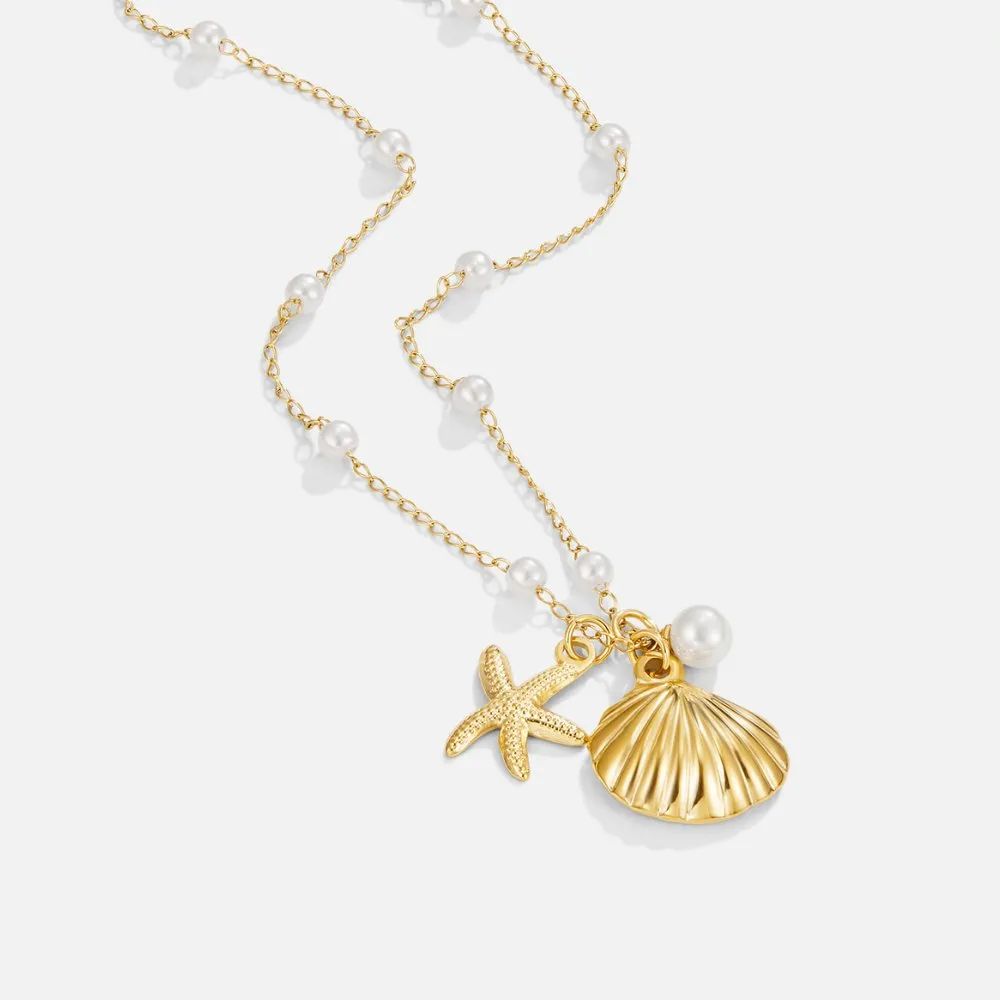 Shell Charm Necklace