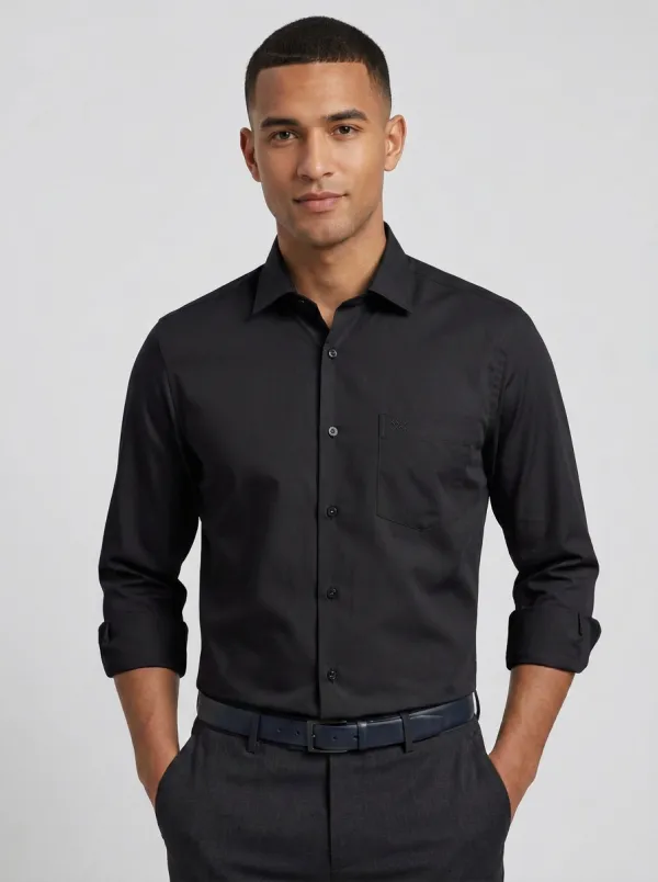 Men's Non-Iron Cotton Sage Green Pocket Button-Down Shirt