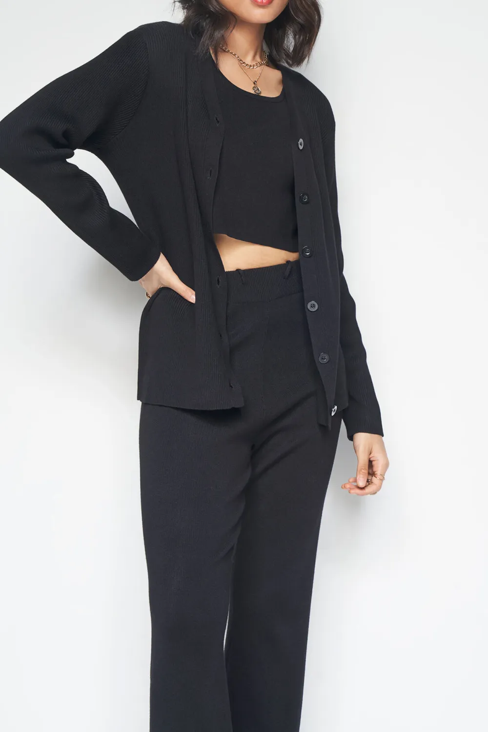 Lightweight Breathable Crewneck Daily Set