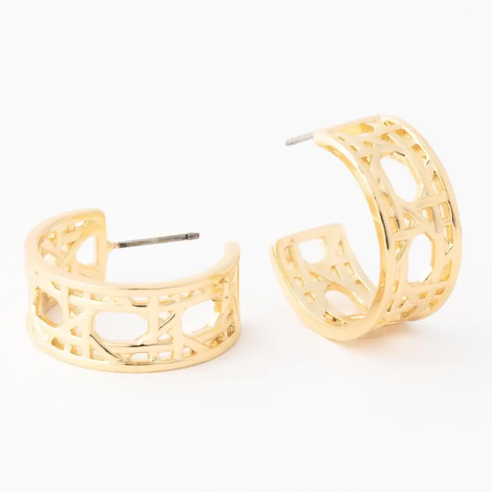 Open Hoop Earrings