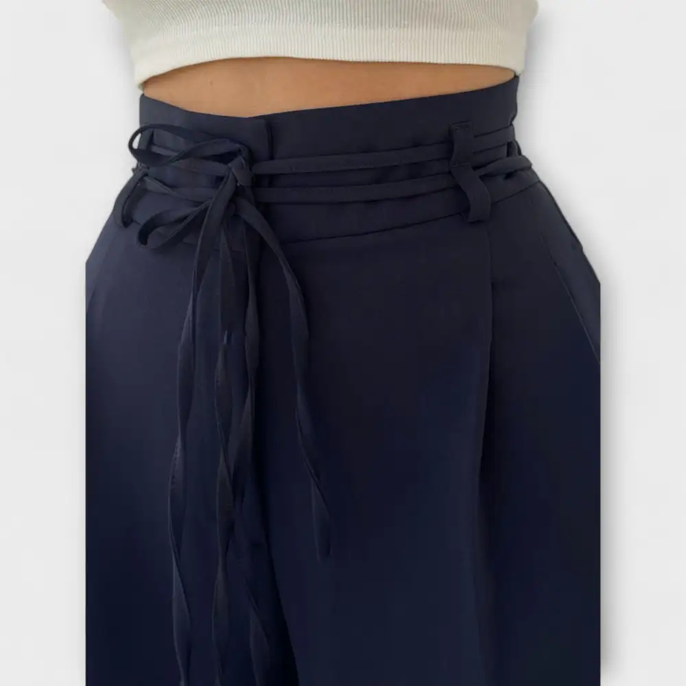 Lace Up Lightweight Trousers