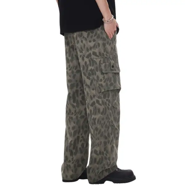 Relaxed Fit Cargo Men's Trousers