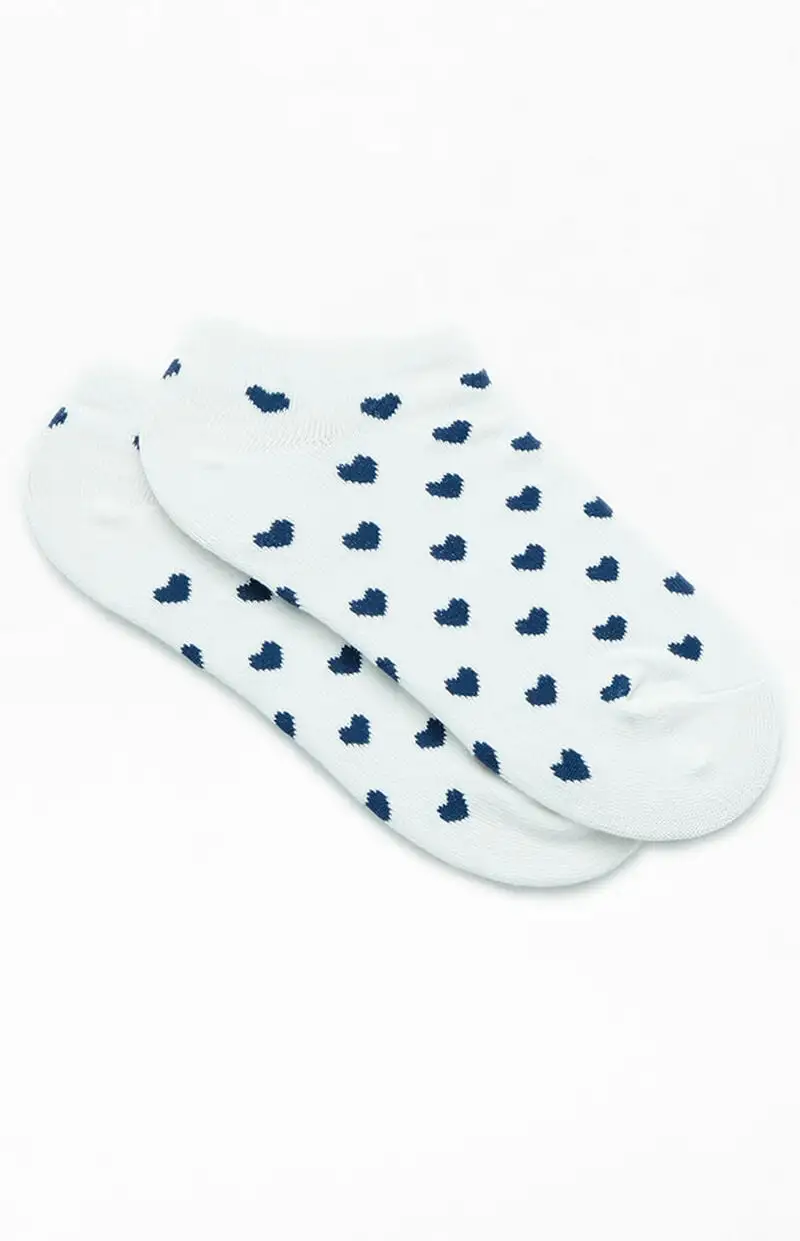 John Galt Heart Ankle Socks