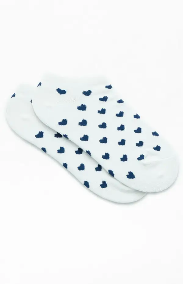 John Galt Heart Ankle Socks