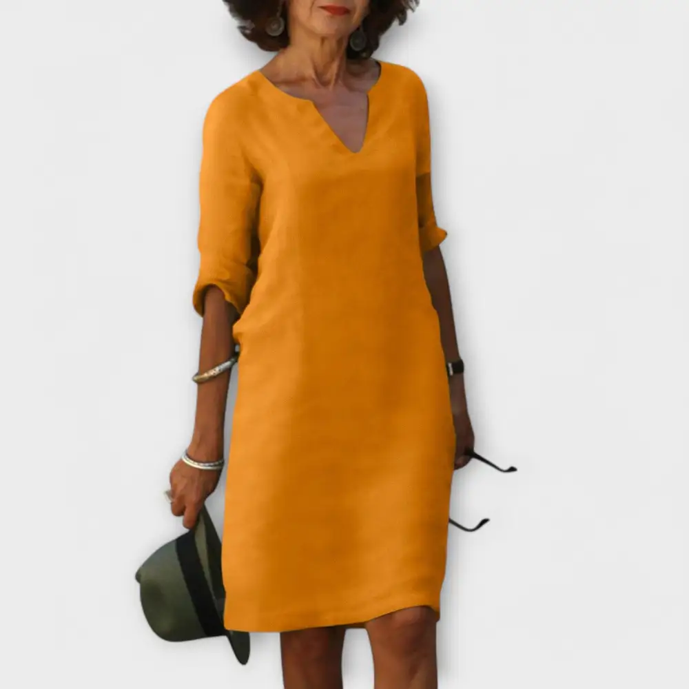 V-Neck Everyday Casual Dress
