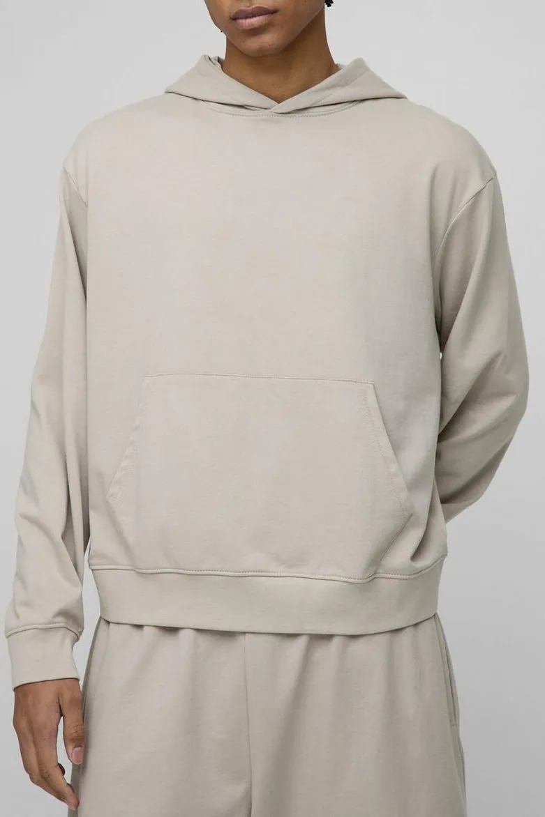 Embroidered Welt Pocked Hoodie Fall And Winter Daily
