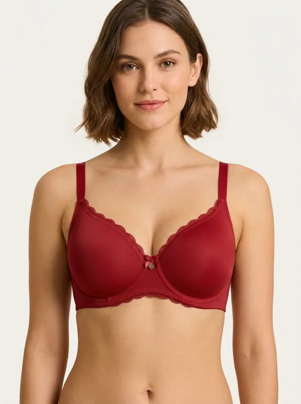 Women's Everyday Underwire Lace-Trim Bra