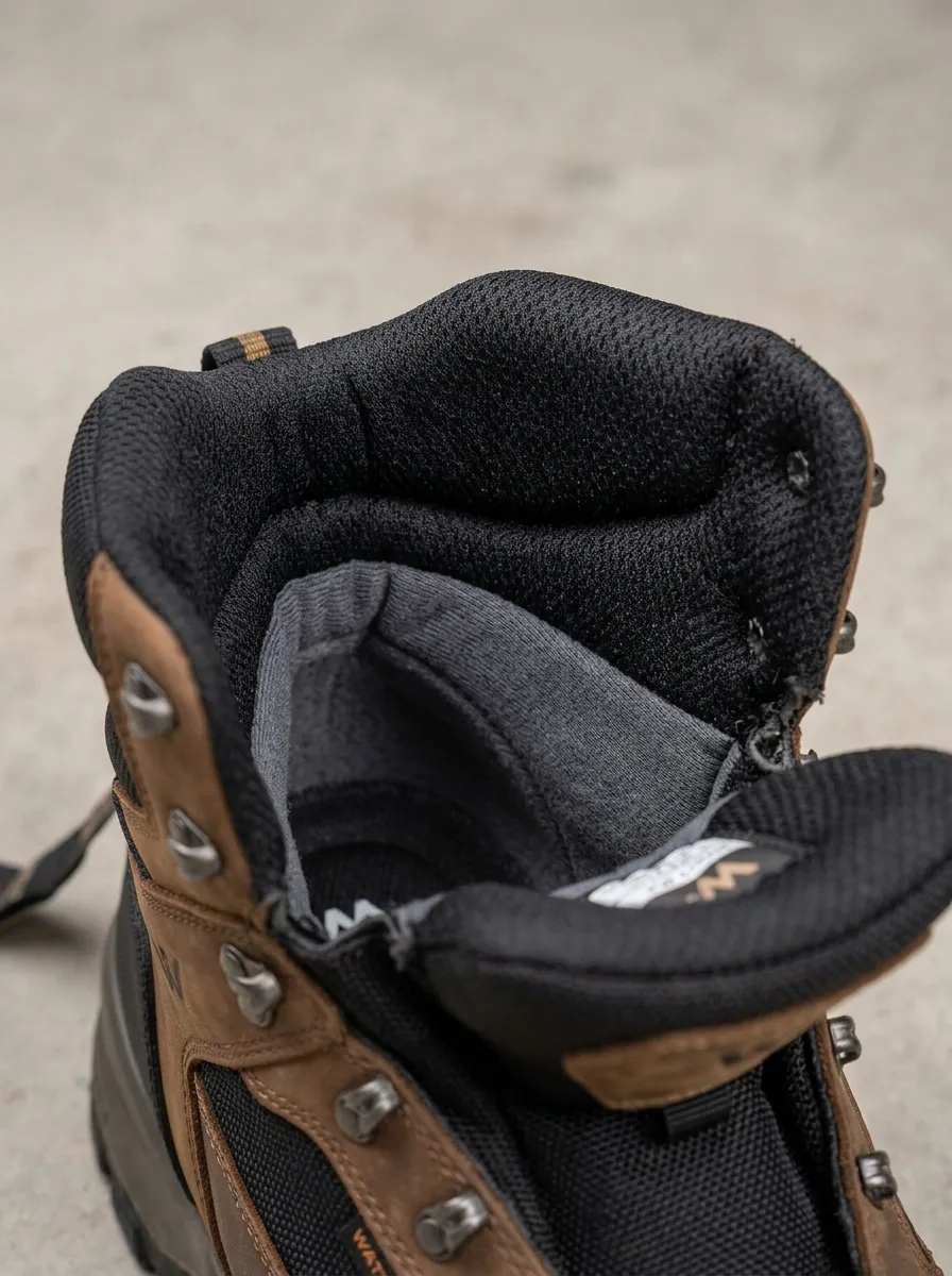 Field-Ready Leather-Look Workwear Men's Waterproof Work Boots