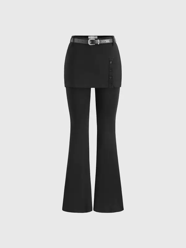 Relaxed Straight-Leg Pants