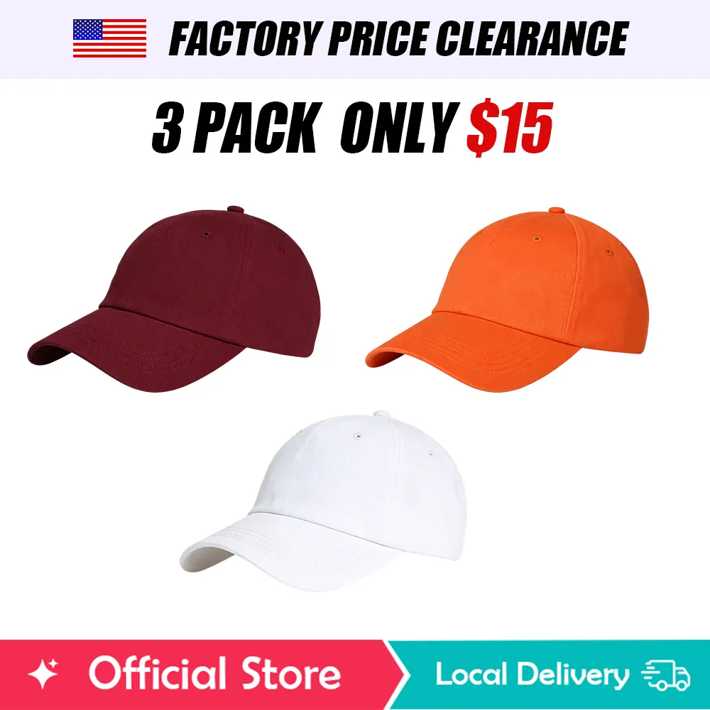 3 PACK Off-Duty Cap