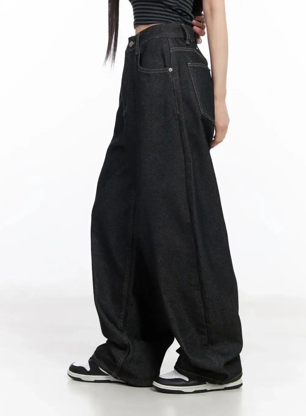Wide Leg Baggy Jeans