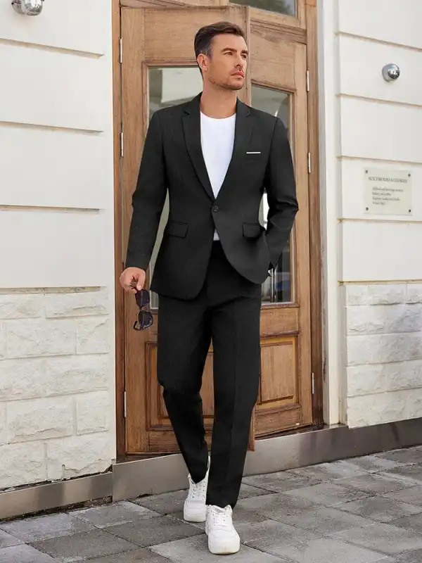 Classic Fit Suit Set