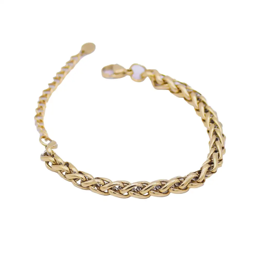 Wheat Chain Link Bracelet