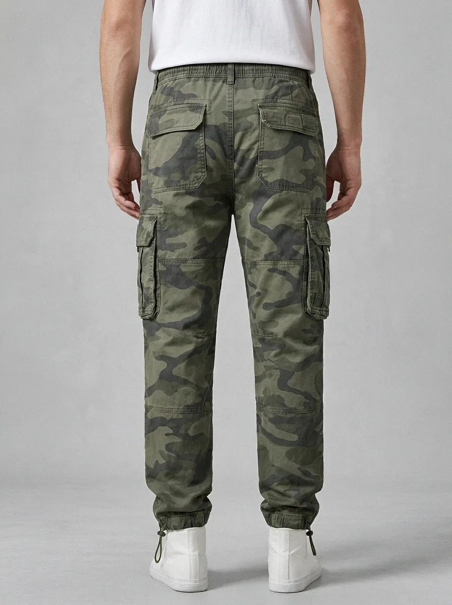 Rugged-Street Camouflage Tactical Camouflage Cargo Pants