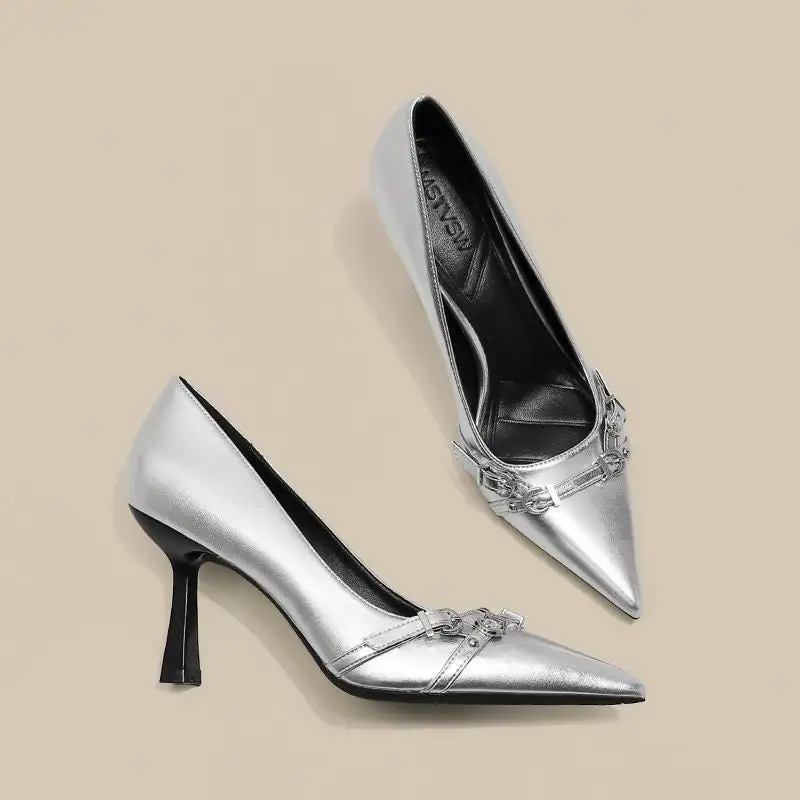 Pointed Toe Stiletto Pumps