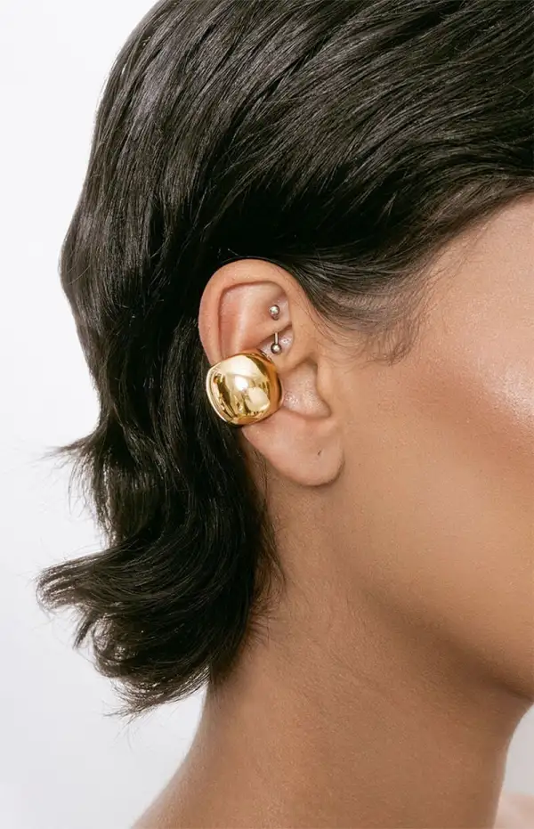 Ettika Chunky Metal Ear Cuff