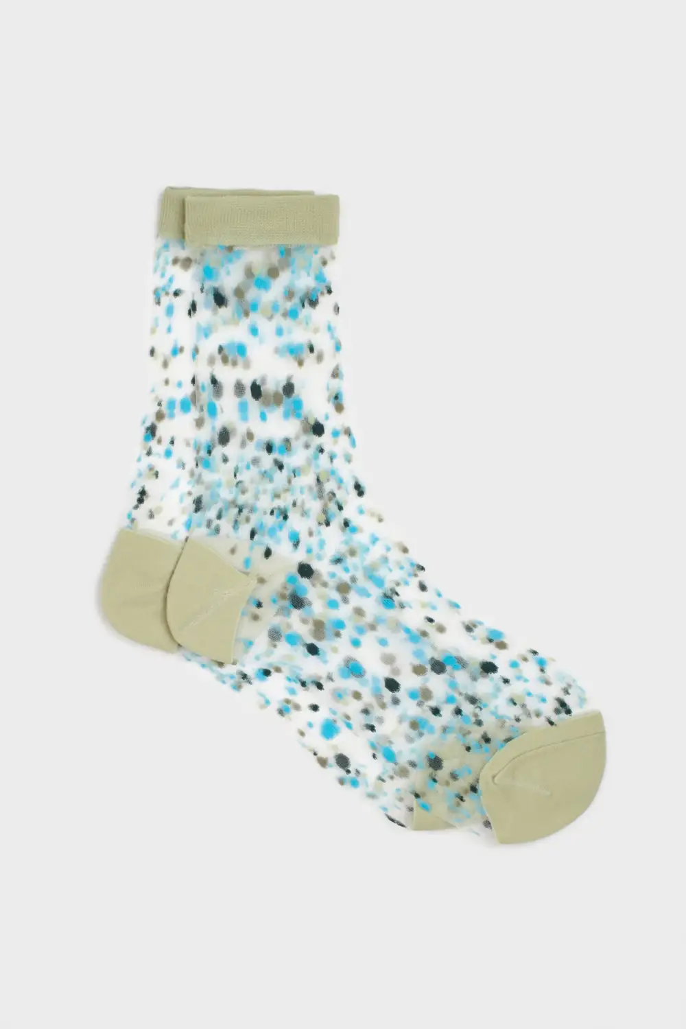 Refined Sheer Dot Socks