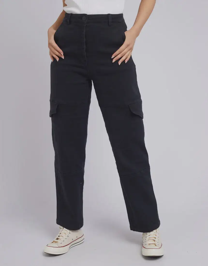 Everyday Relaxed Cargo Pants Black