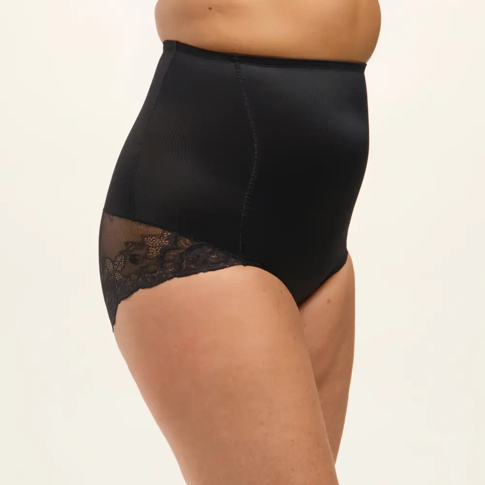 Women's Flat Seams Floral Lace Shaping Panty