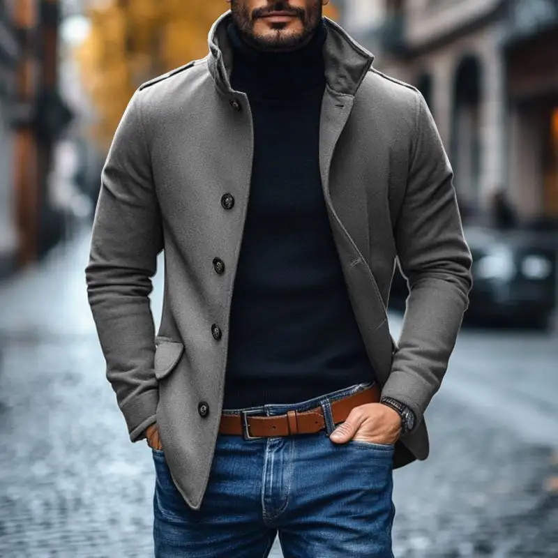 Wool Tailored Coat