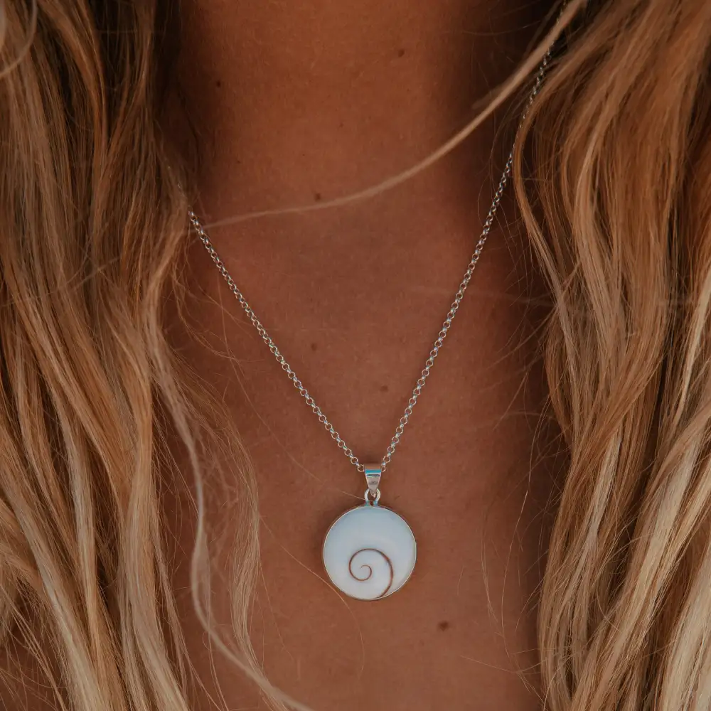 Ocean Swirl Necklace