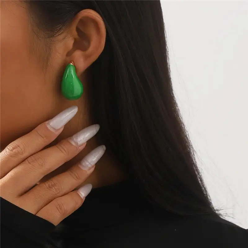 Geometric Vintage Statement Earrings