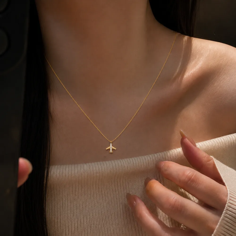 Airplane Everyday Necklace