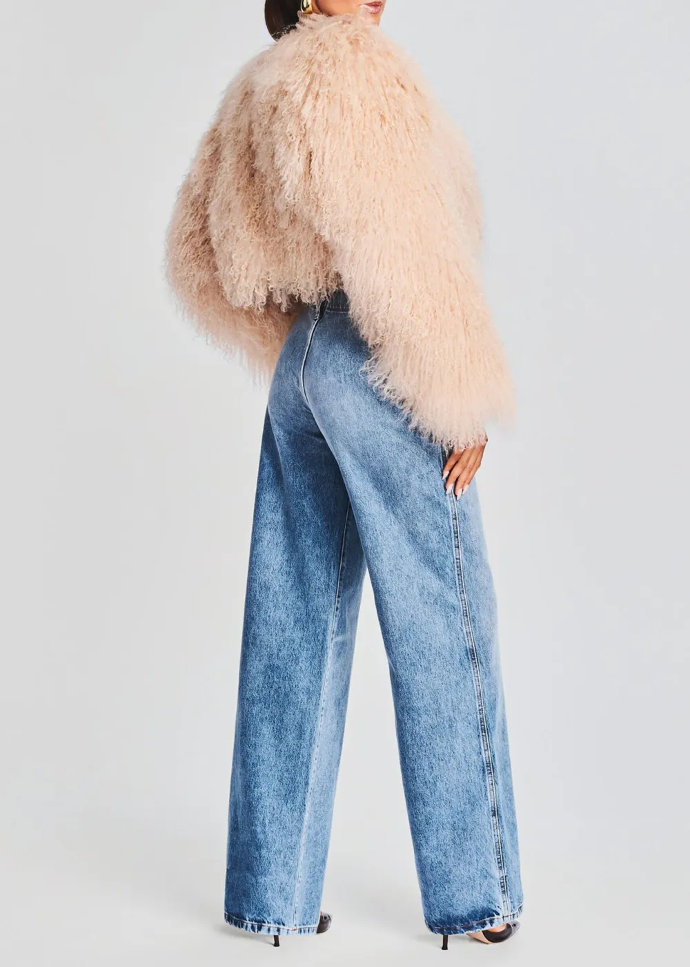 Long Sleeve Fur Jacket