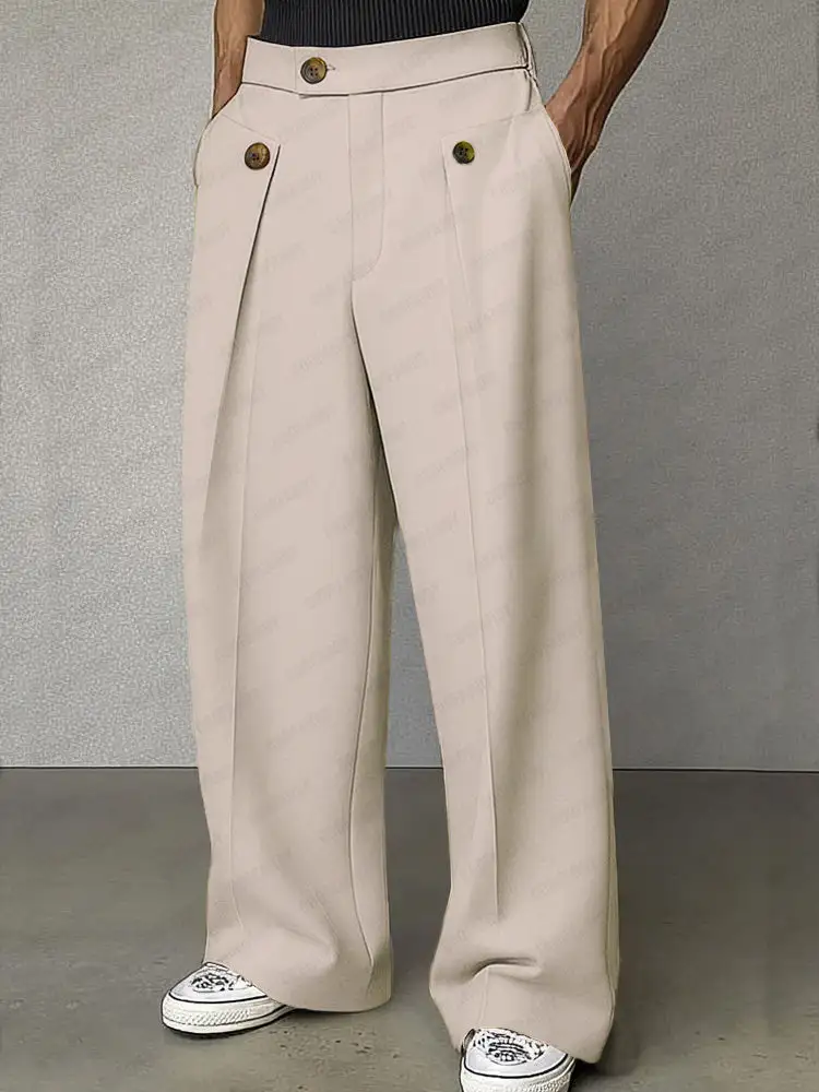 Tailored High Waist Trousers
