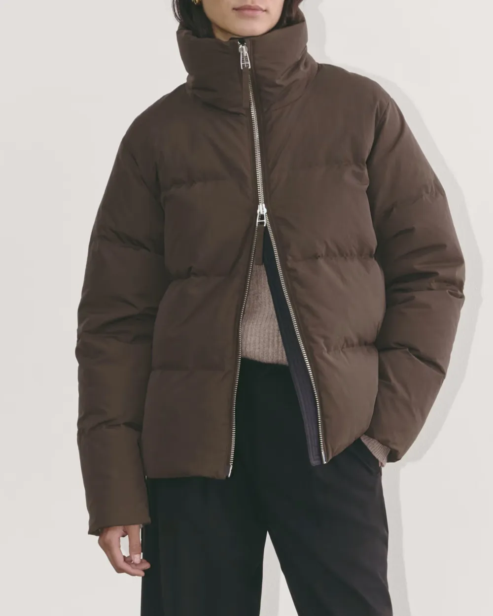Collared Down Jacket