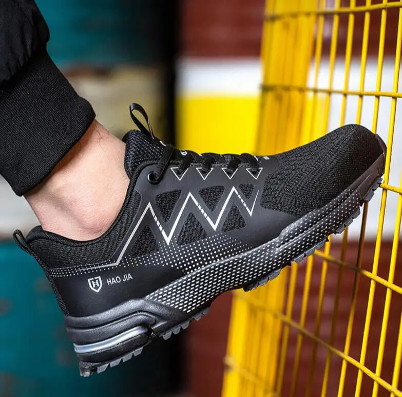 Men's Soft Insole Work Shoes