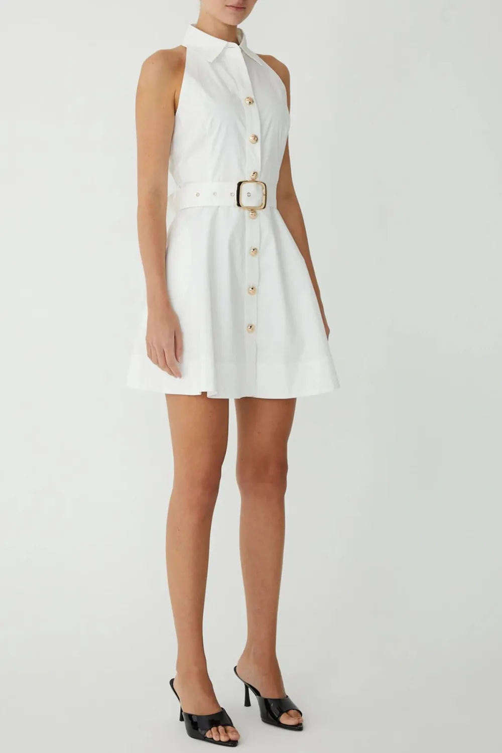 Halter Neck Mini Dress