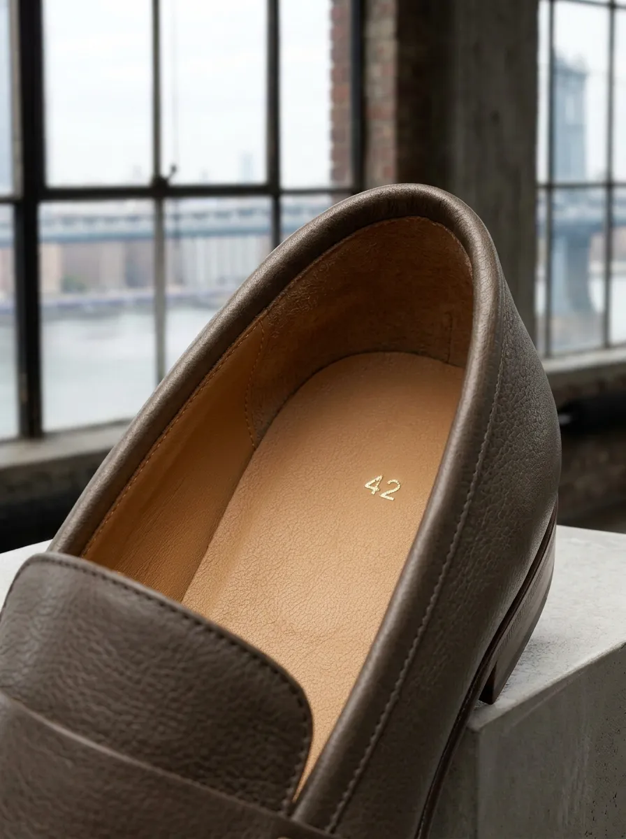 Men's Penny Studded Loafers