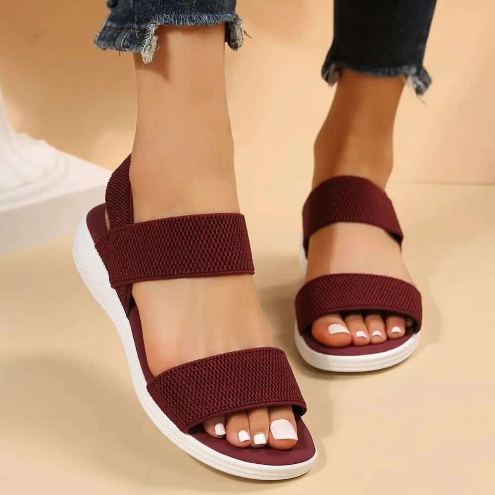 Charming Open-Toe Heeled Sandals