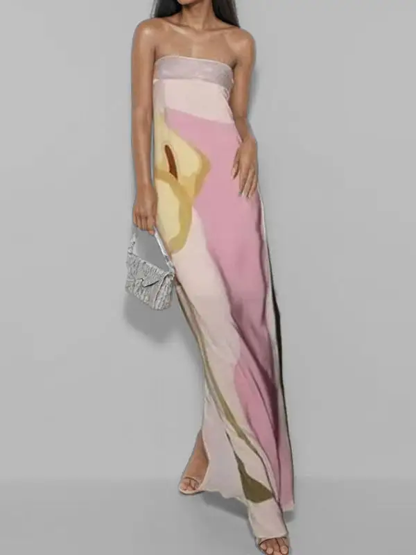 Printed Maxi Dress