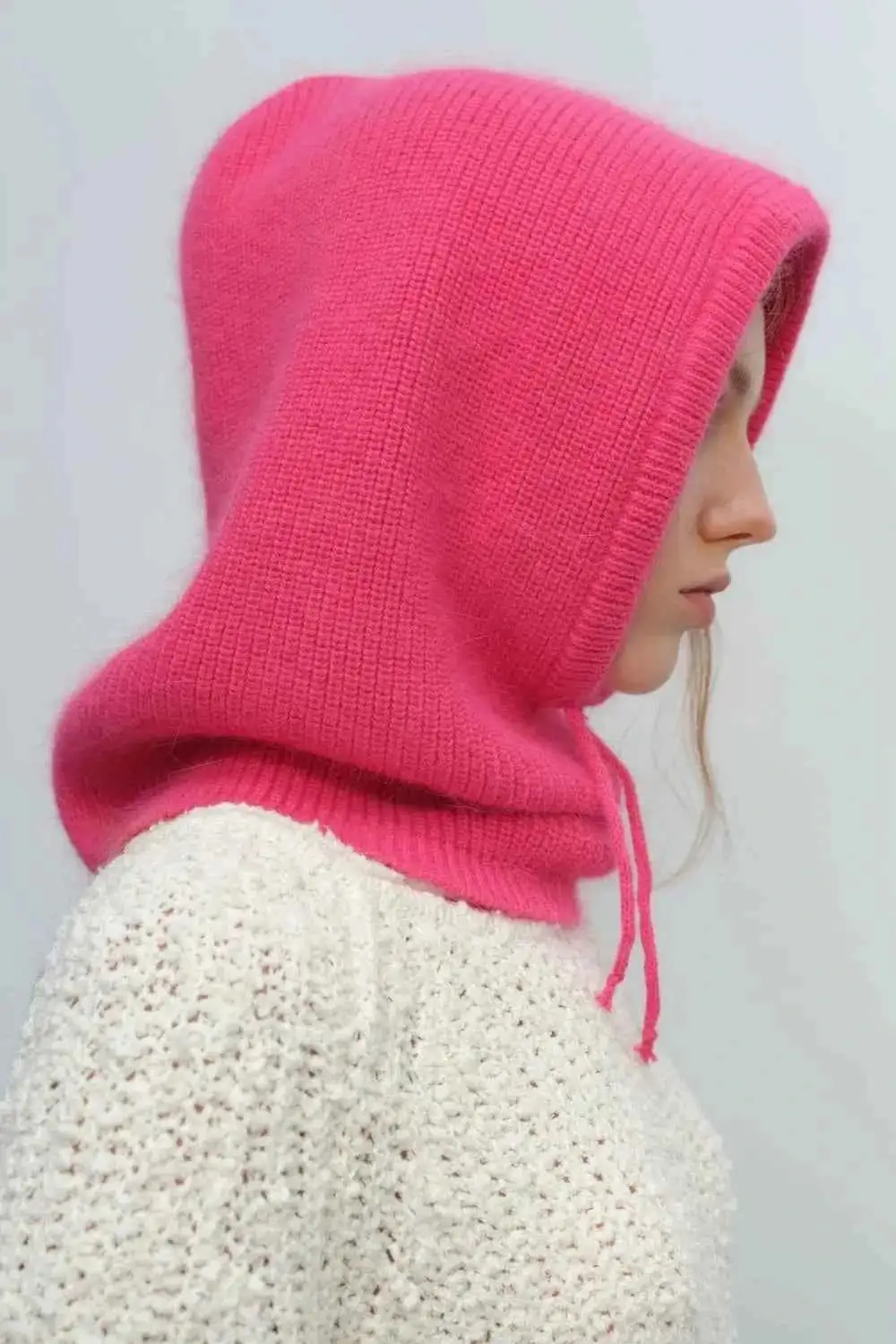 Drawstring Solid Color Hat